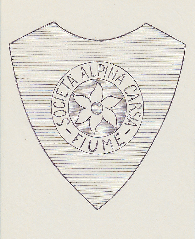 Societa' Alpina Carsia Fiume - bandiera blu_AC